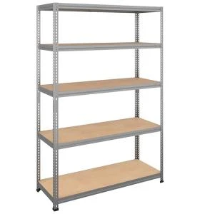 Стеллаж металлический Практик SBL 180KD/120x40/5 оцинкованный