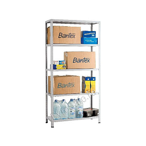 Стеллаж металлический Практик MS Strong 185/120X40/4